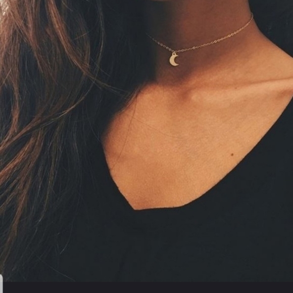 Jewelry - 🌙🌙Super Cute GOLD plated Moon Necklace🌙🌙